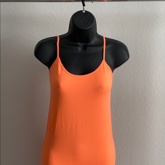 Neon Orange Bodycon - Picture 3 of 3